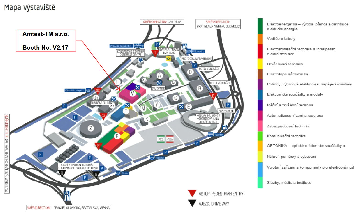 AMPER-Amtest-TM booth location